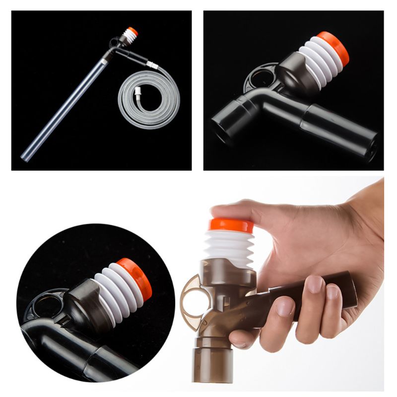 Aquarium Water Wisselaar Handleiding Zuigapparaat Zand Wassen Pomp Sifon Schoonmaken Tool 090C