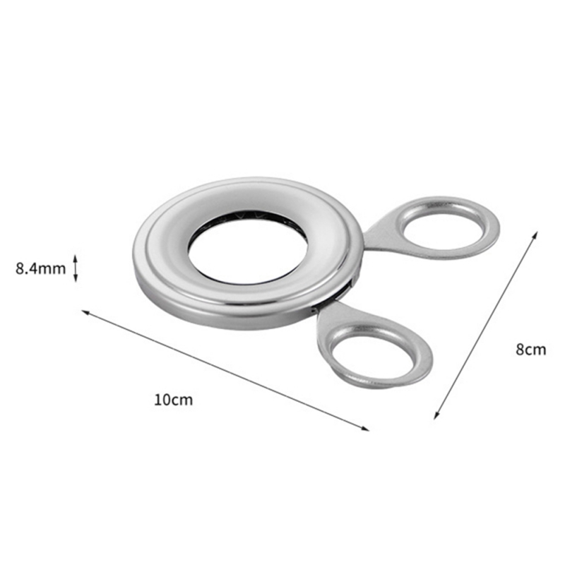 16PC Keuken Rvs Eierschaal Snijder Ei Opener Met Handvat Draagbare Snijder schaar uu