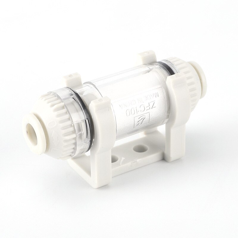 ZFC Pneumatic Vacuum Filter In Line Removable Fiber Element For Air Suction Cup ZFC100 ZFC200 ZFC100-06B ZFC200-08B Pipeline