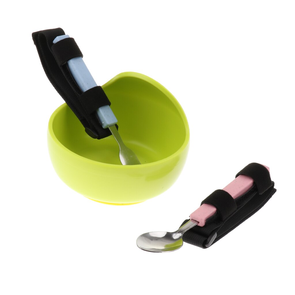 3 st/set handskakningar artrit äldre redskap ätthjälp sked gaffel skål kit för handkramp finger deformation greppförlust