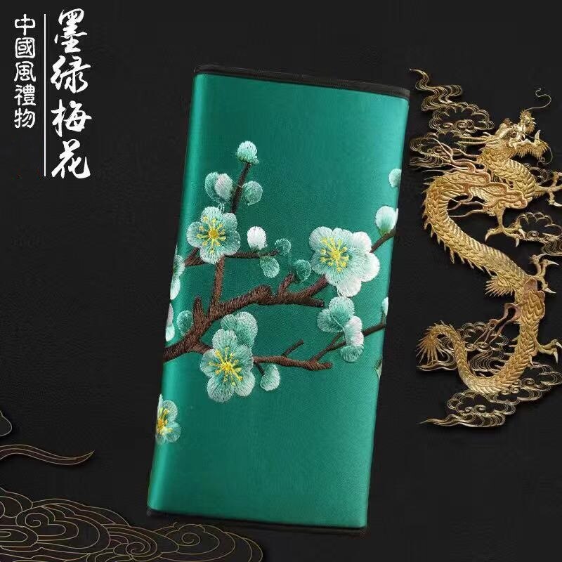 Cartera de bordado artesanal de estilo chino, billetera de bordado Shu, bolsa de banquete, bordado a mano: Type 6
