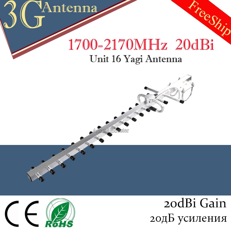 20dBi Gain 3g 4g Antenne 20dbi 3g Yagi Antenne 4g 3g 2100 1800 Outdoor Antenne 3G 4g Lte Externe Yagi Antenne Met N Vrouwelijke