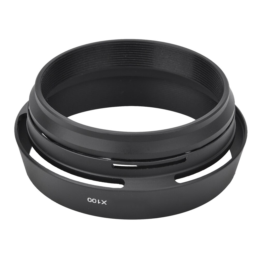 Rotondo Paraluce per Obiettivi Fotografici Scava Fuori Stile di Ricambio per X100 telecamere