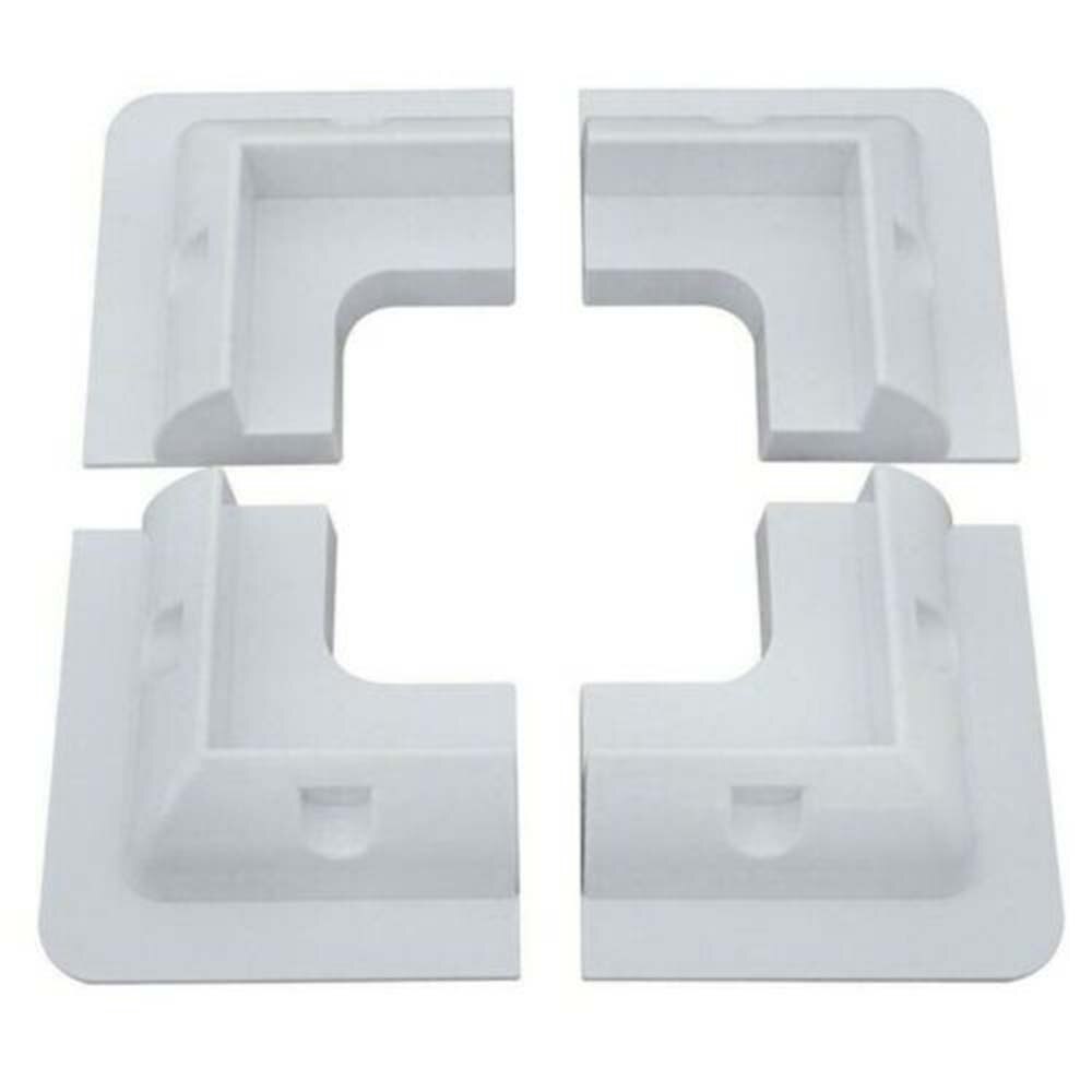 Zonnepaneel Beugel Montage Ondersteuning Abs Voertuig Tool 4 Stuks Voor Rv Truck