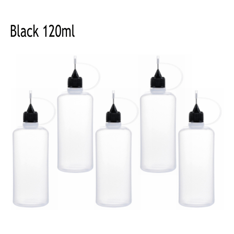 5-12Pcs 3ml-120ML Resuable Needle Tip Glue Applicator Plastic Bottle for Paper Quilling DIY Scrapbooking Paper Craft Tool: Gold