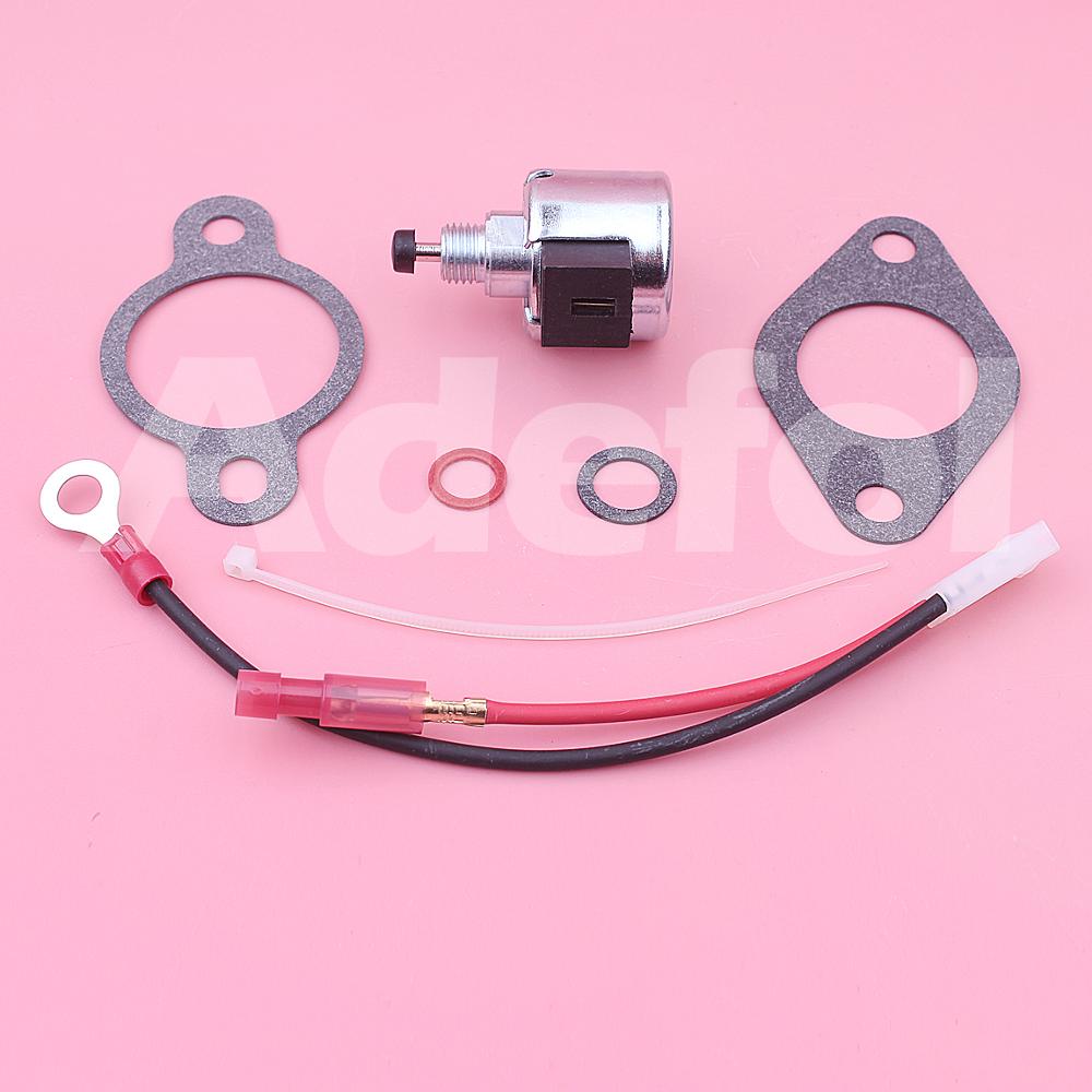 Carburateur Solenoid Reparatie Kit Voor Kohler 12-757-33-S, 12-757-33, 12-435-02-S, 12-757-09S Motor Kabelbinder Papier Pads