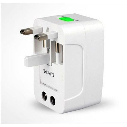 Universal World Charger Adapter Plug All in one Travel AC Power Adapter Converter US UK AU EU Plug Socket Electrical Option USB