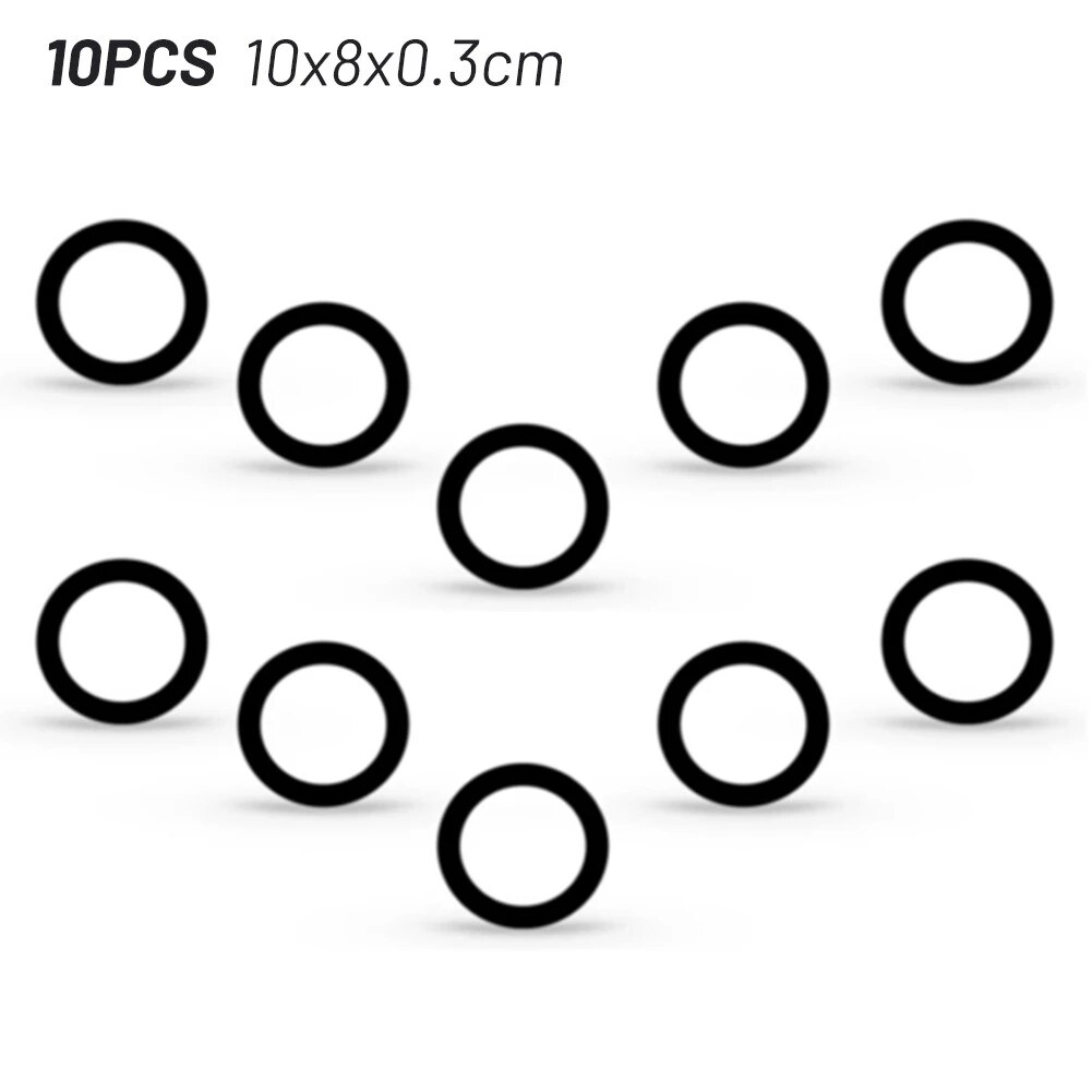 O-Ring 10X8X0.3Cm Voor Karcher Sc Lance Slang Nozzle Reserve O-Ring Siliconen washer Sanitair Seal Sanitair Seal Rubber Ringen 1.8Mm