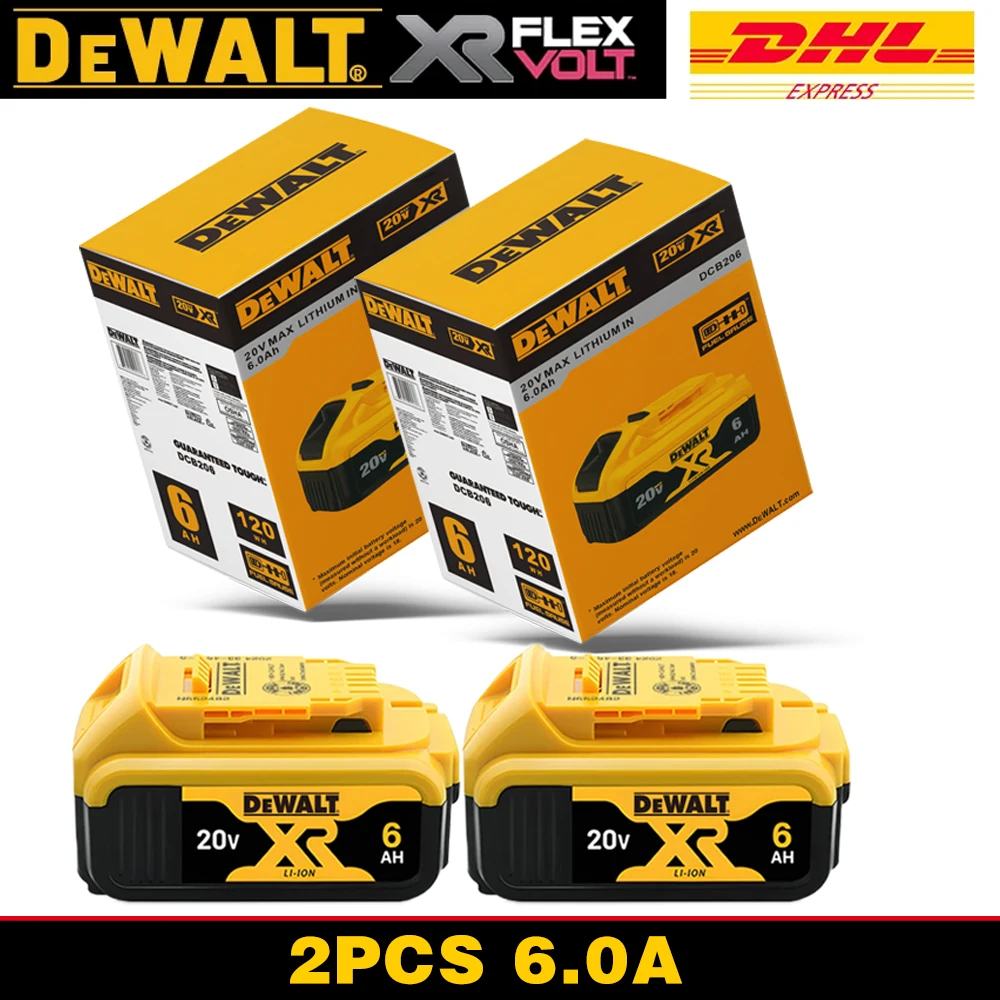 DEWALT original 18V, 6.0AH, DCB115, DCB118 battery charger, fast charging, lithium battery, tool battery: army green