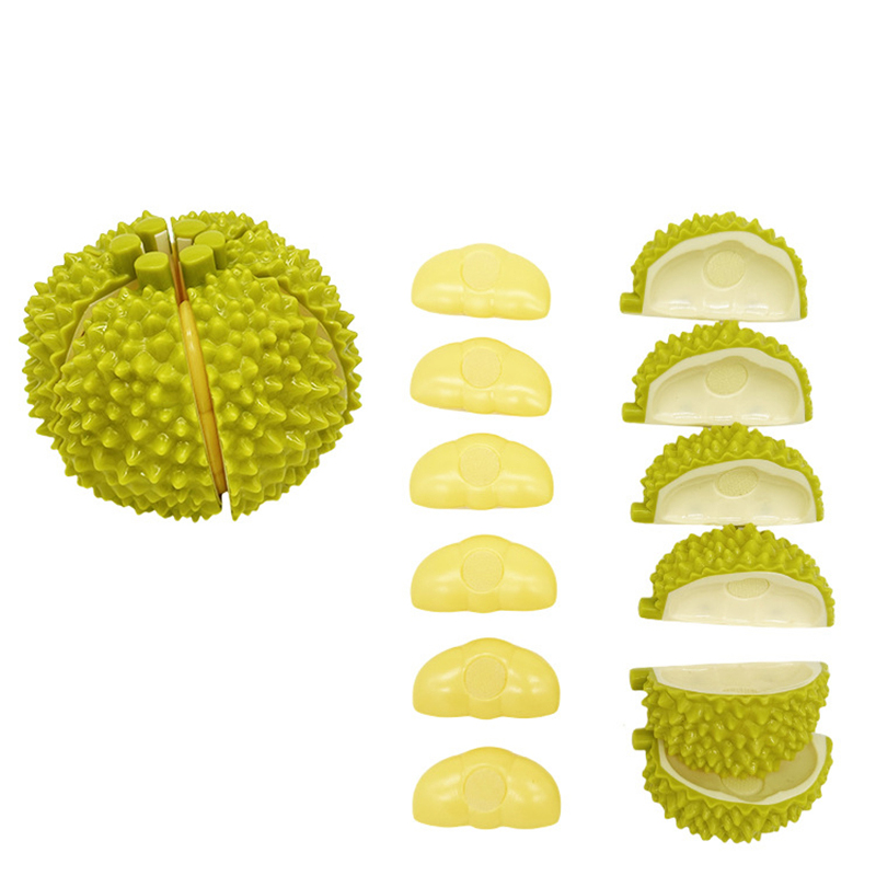 1Pcs Montessori Paste Chechele Simulation Durian Grapefruit Cherry Educational Toy Play House Decompress Educational Toy