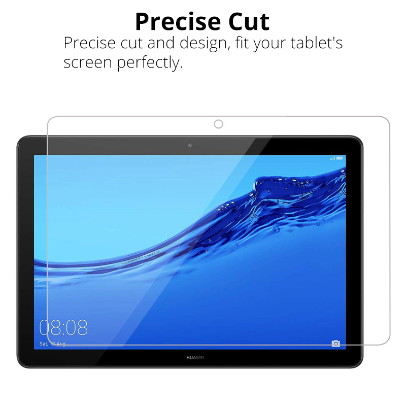 Protector de pantalla de cristal templado película para Huawei MediaPad T5 10 T3 9,6 M5 Lite 10,1 MatePad T8 8,0 Honor V6 10,4 MatePad Pro 10,8