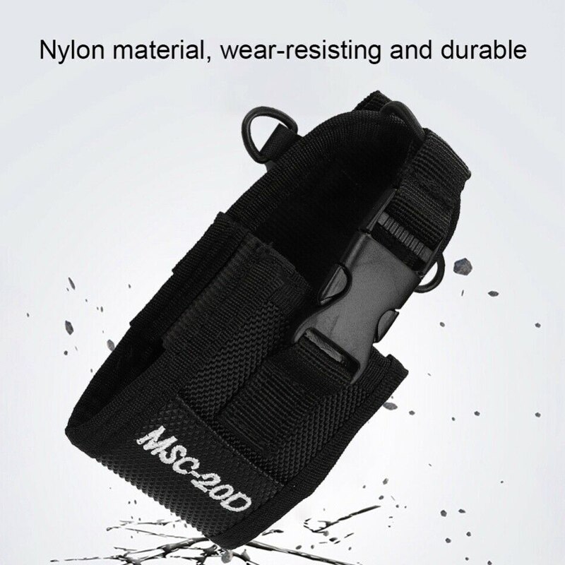 Radio Pouch Bag Case Arm Pack Portable Adjustable Accessories for Walkie Talkie