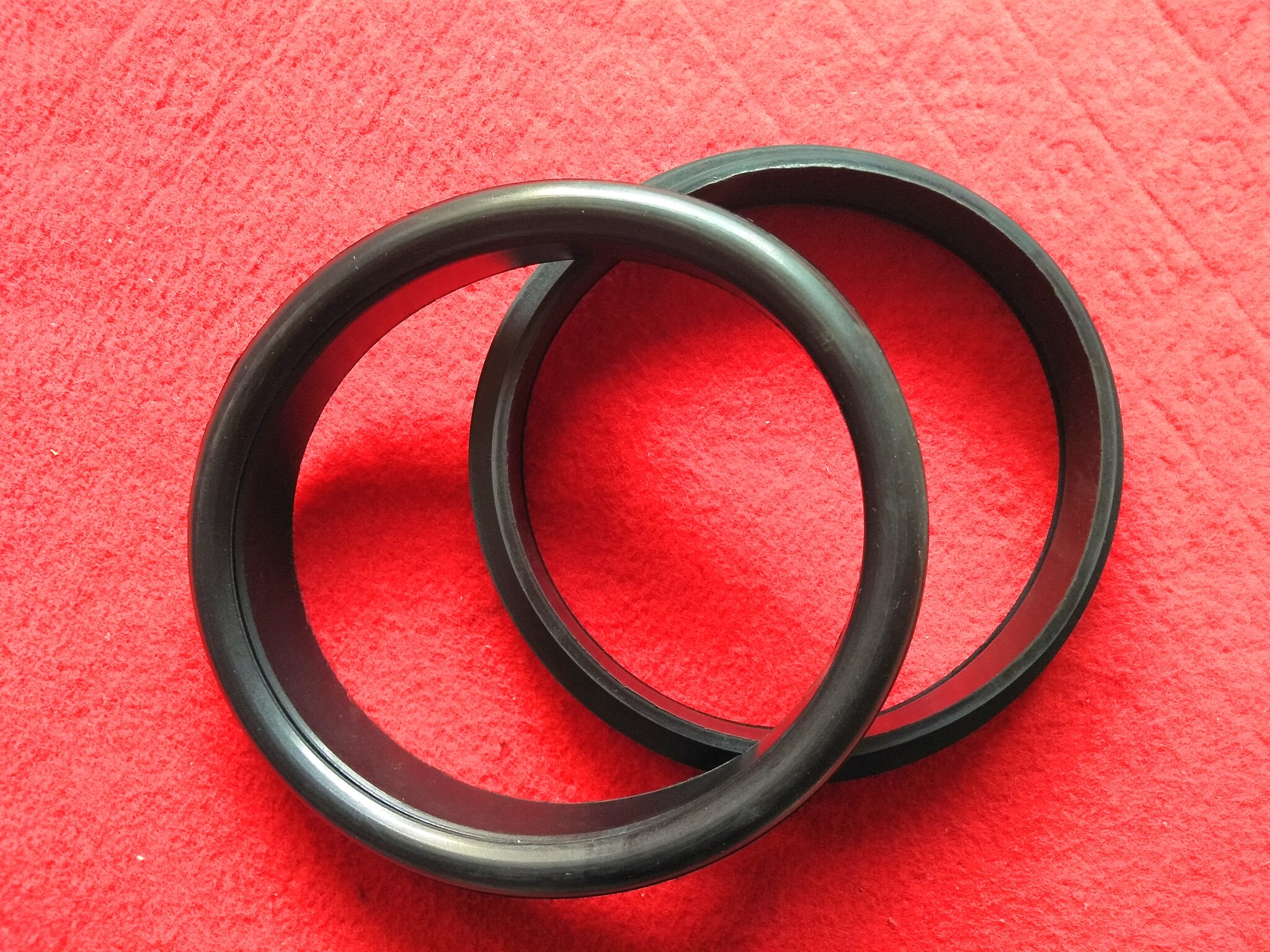 Accesorios de la máquina de ordeño, anillo de goma suave del cubo de la leche de , anillo de goma del tapón de bolsa de aire