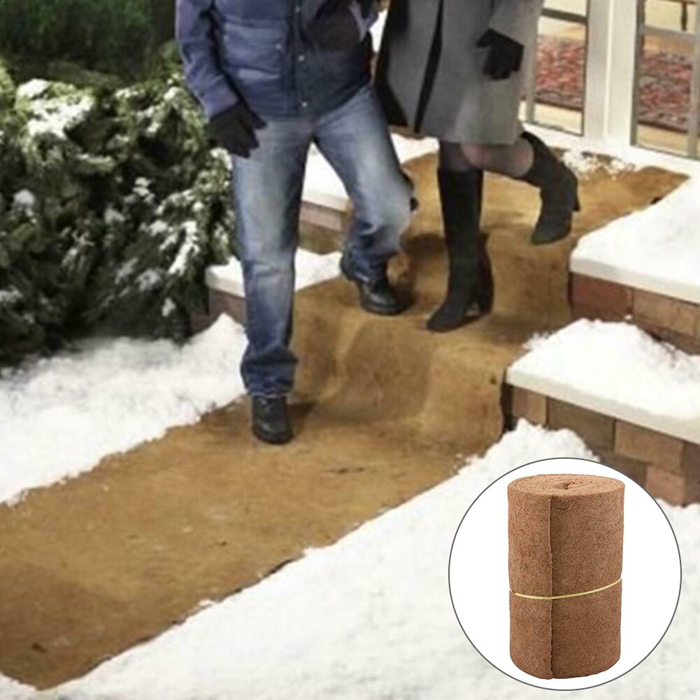 60 x 85cm planter rulle balkongteppe holde varmen kokosmatte kurvfôr hageinnredning multifunksjons blomsterpotte plantekasse