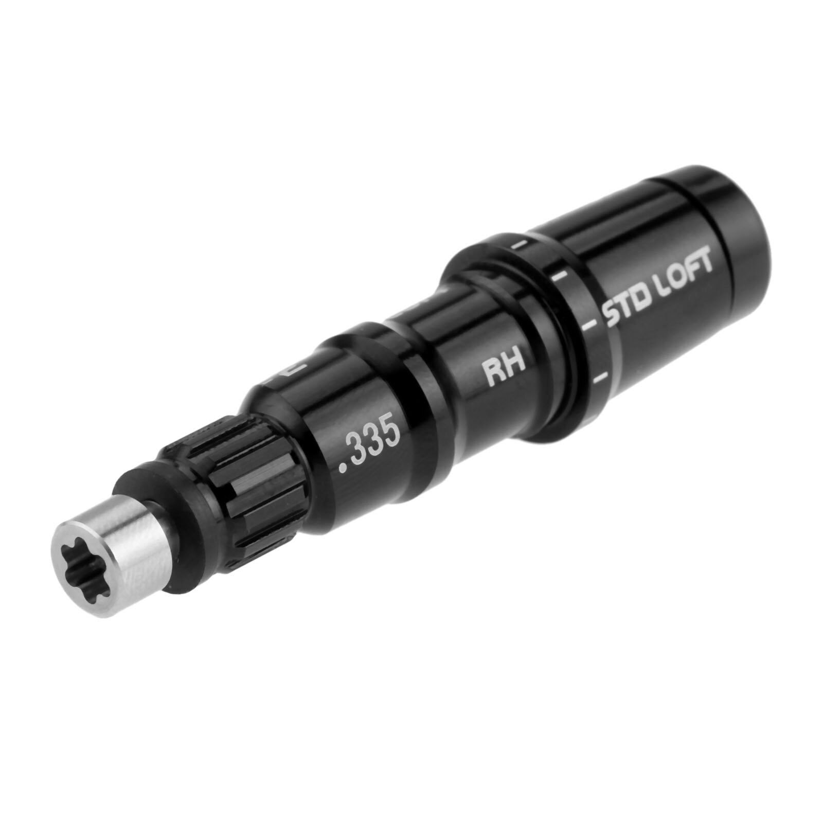 Gohantee-Adaptador de manga de ejes para palo de Golf, aleación de aluminio, para Taylormade M3, M4, M5, SIM, SIM2, Driver Fairway, 1 ud., 0.335, 0.350, 0.370: 0.335 black