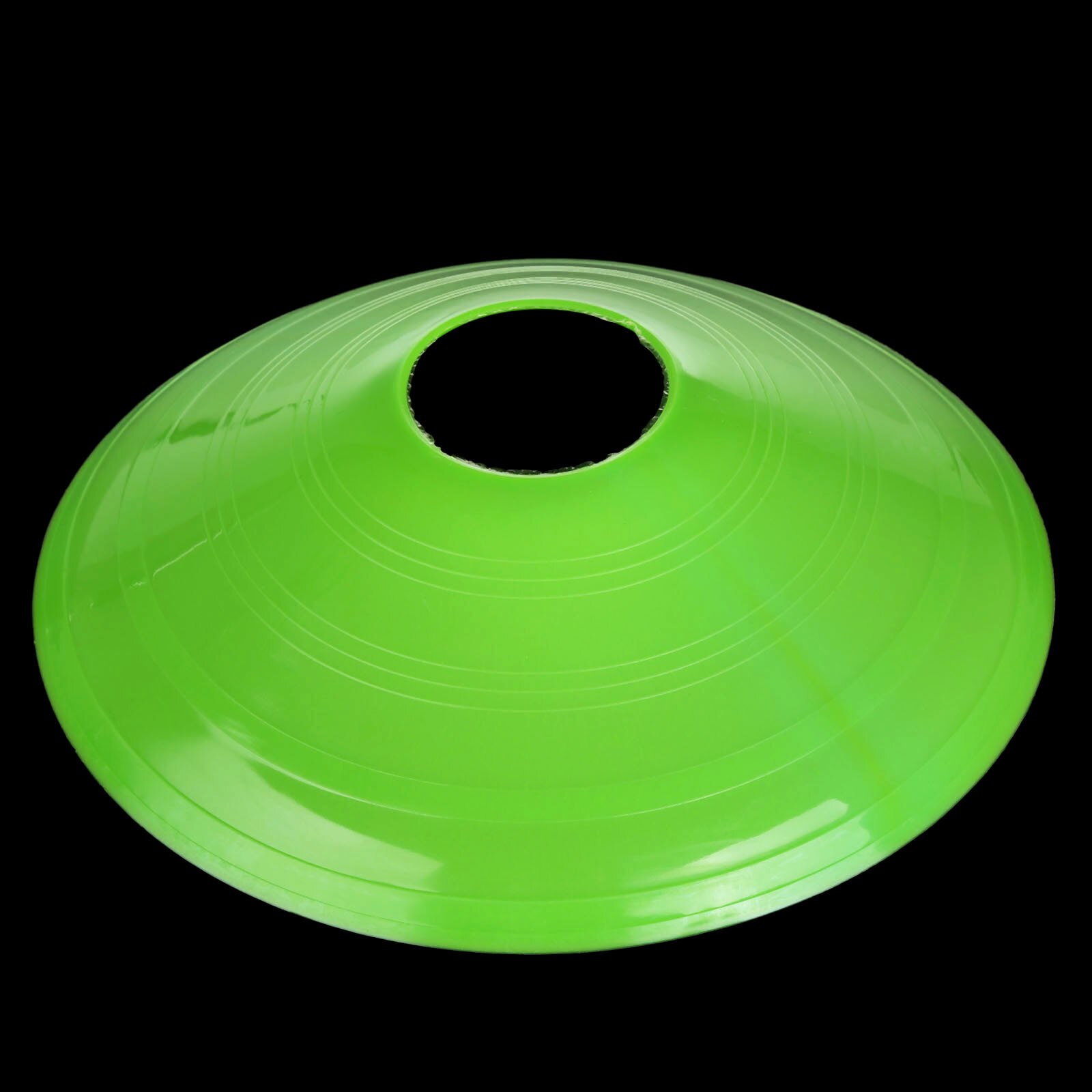 Cone Saucer Soccer Football Rugby Outdoor Cross Training Space Marker Marking Soccer Ball Distance Cone Saucer Equipment 1pc: GREEN 1PC