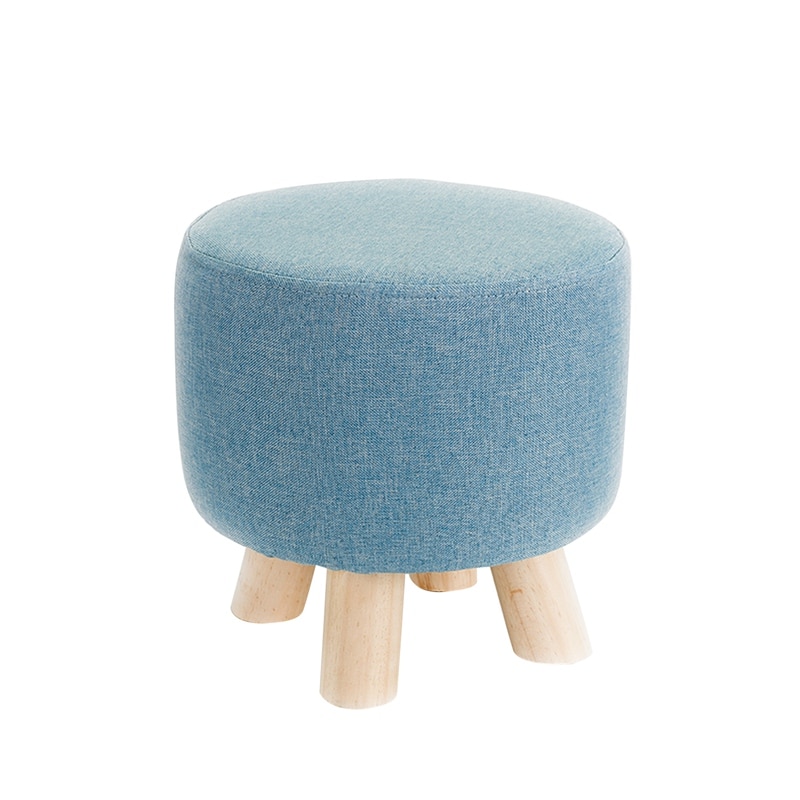 housse tabouret housse pouf rond Housses de tabouret rondes de couleur unie, housse de protection pour repose-pieds, décoration de maison lavable