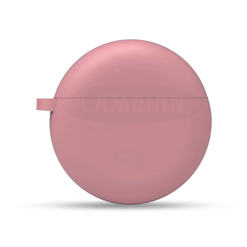 Nouvelle étui pour freebud 3 Bluetooth étui pour écouteurs coque en silicone chocs couverture pour Huawei freebud 3 couverture boîte avec crochet: Pink