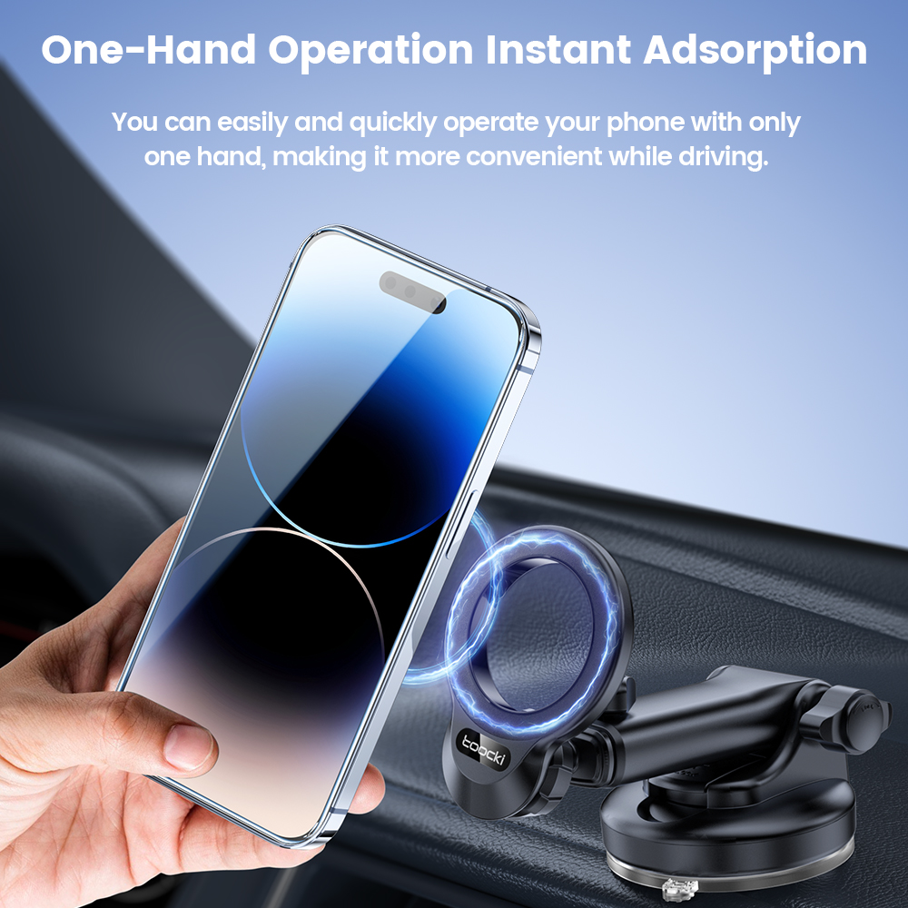 na przyssawkę magnetyczny uchwyt samochodowy 360° ° obrotowy uchwyt na kratkę wentylacyjną do iPhone'a 15, 14, 13, 12, Pro Max, uchwyt samochodowy na telefon