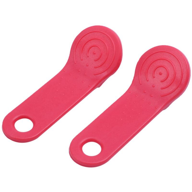 10Pcs DS1990A-F5 Tm Card Ibutton Tag Met Wall-Gemonteerde Rood