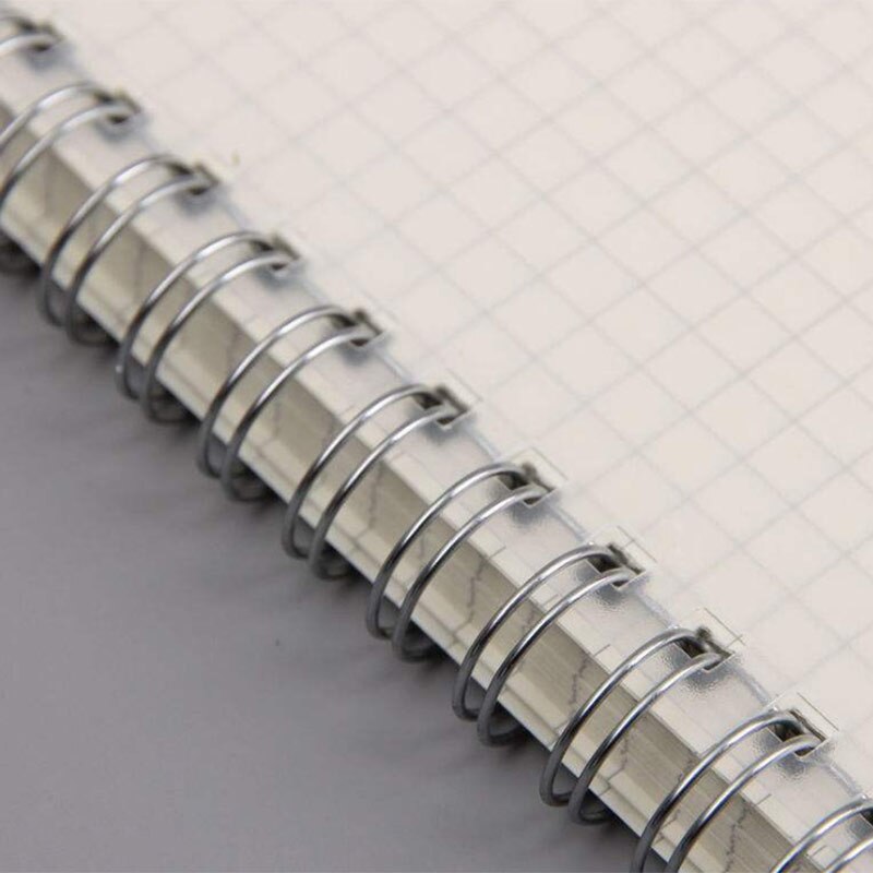 80Sheets A5 A6 Grid Spiral Notebook Journal Diary Weekly Daily Planner Organizer Agenda Schedule Office School Daries Stationery