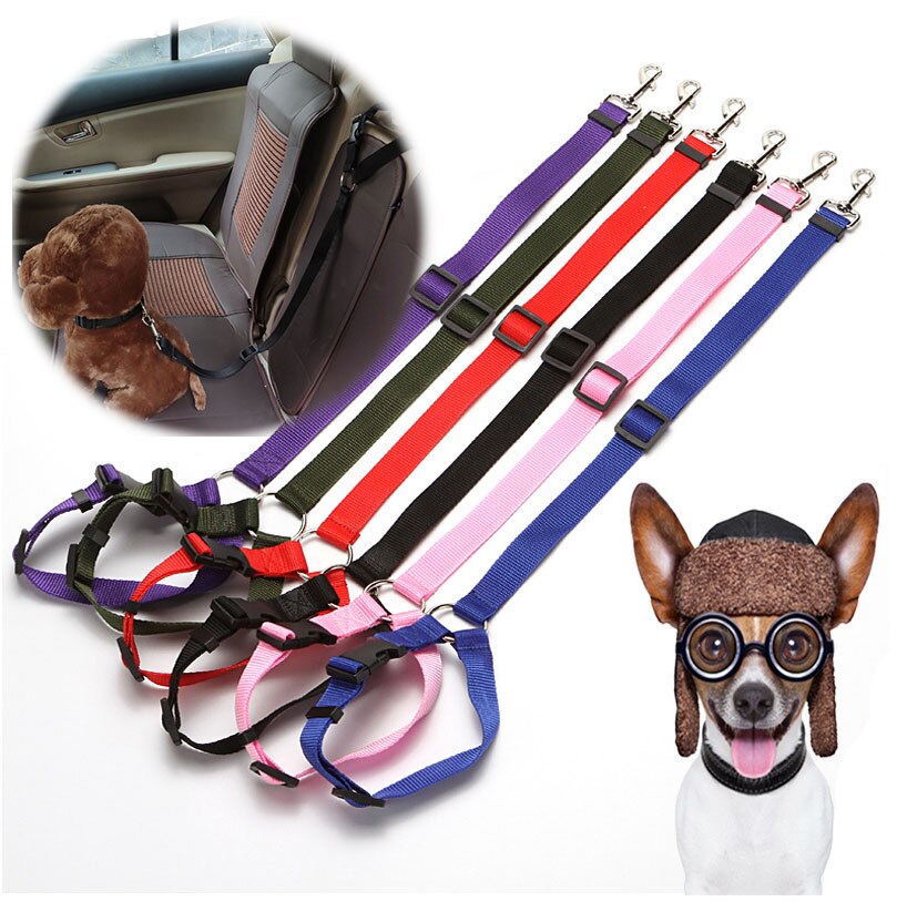 Huisdier Hond Autogordel Verstelbare Lead Leash Harness Voor Kleine Honden Kitten Supplies Pet Accessoires Puppy Seat Lead Leash