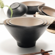 Miamine bol à soupe en bambou japonais, bol à soupe en plastique bol à nouilles restaurant ramen commercial