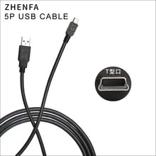 Zhenfa Usb-kabel voor nikon SLR Camera UC-E4 UC-E5 D7000 D90 D200 D3000 D3100 D3X D40X D50 D60 D70 D70s D80 D700 Datakabel