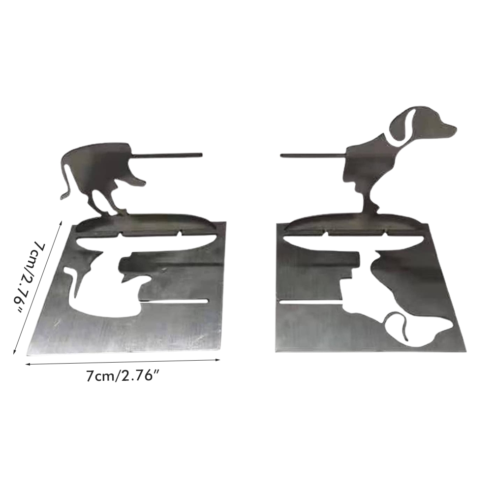 2 szt. gorący pies kuchenki szpikulec szczeniak projekt stojaki na grilla na ognisko grill gorący pies stojaki na grilla