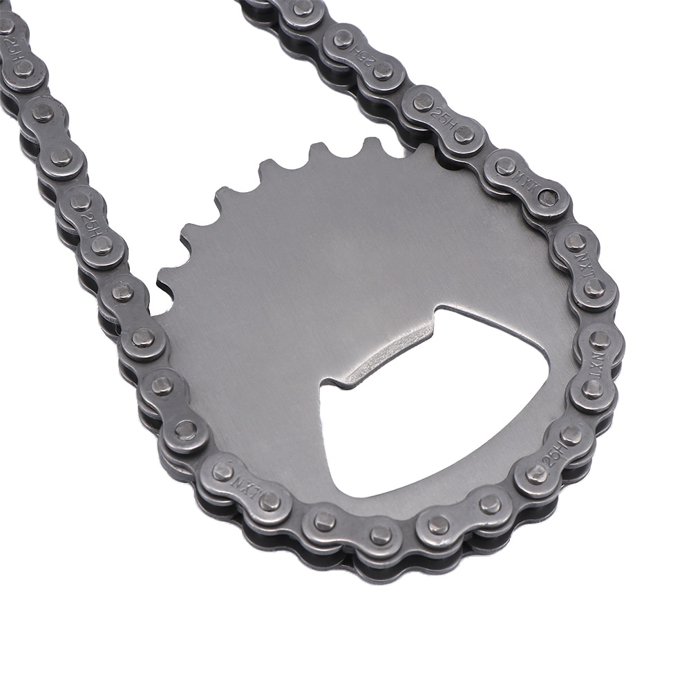 Kreative Fahrrad Kette Flasche Öffner Bar Getränke Bahre Werkzeug Neuheit Bahre Deckel Öffner Küche Zubehör