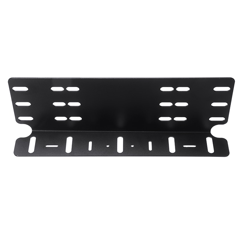 1pc Car Number Plate Light Bracket Holder LED Driving Spot Licence Bar Mounts Headlight Fog Support Parts Accessories