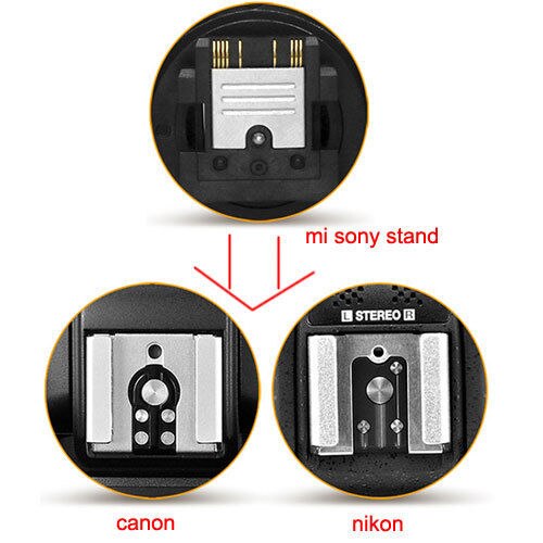 Flitsschoen Adapter Converter Voor Sony A7 A7S A7SII A7R A7RII A7II NEX6 RX1 RX1R RX10 A6000 Om Voor Canon Voor Nikon Speedlite