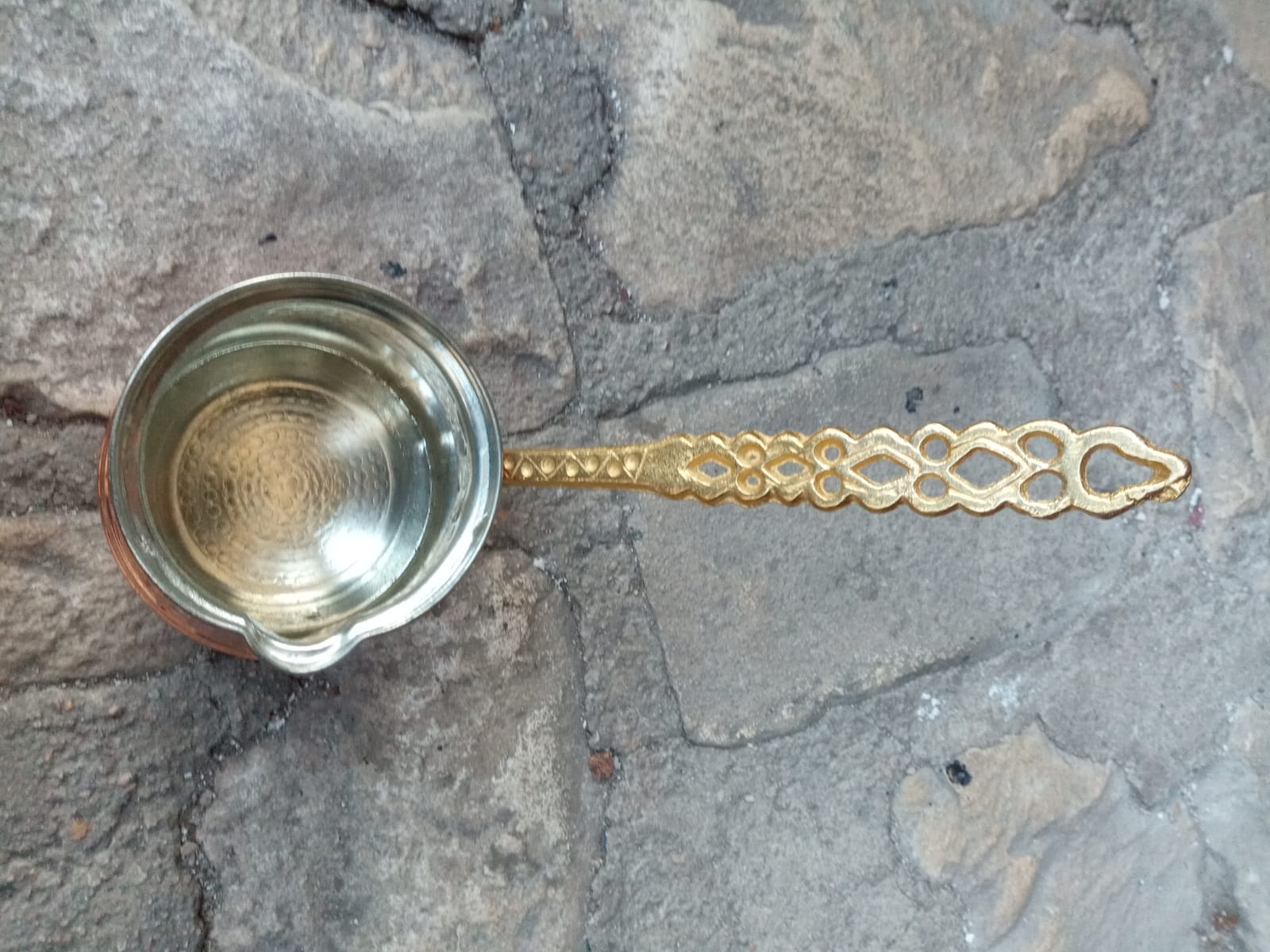 Coffee pot handmade Anatolian Turkish coffee pot, real copper, Coffee Pot Espresso pot, 320 ml