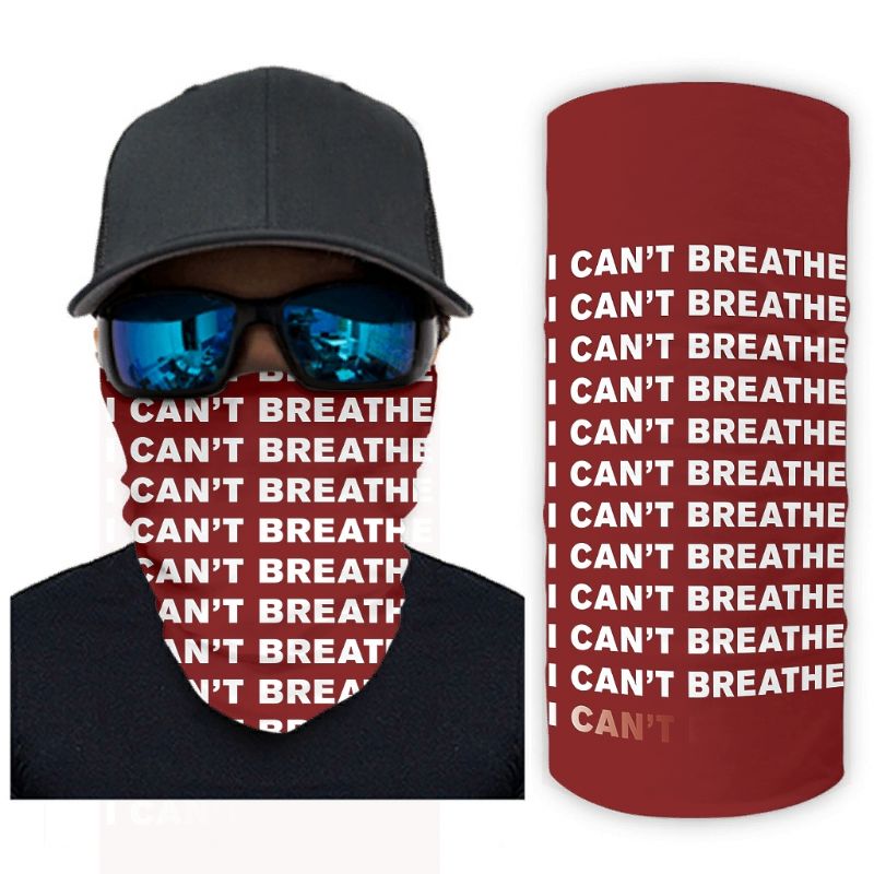 Groen Bos Bomen Landschap Print Bandana Gezichtsmasker Zon Sjaal Gezichtsmasker Wit Onesize: QTY002563