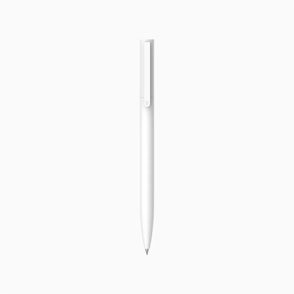 Original Xiaomi mi No Cap bolígrafo de gel de escritura Japan mi kuni tinta negra liso 0,5mm relleno de Suiza pluma de secado rápido: Default Title