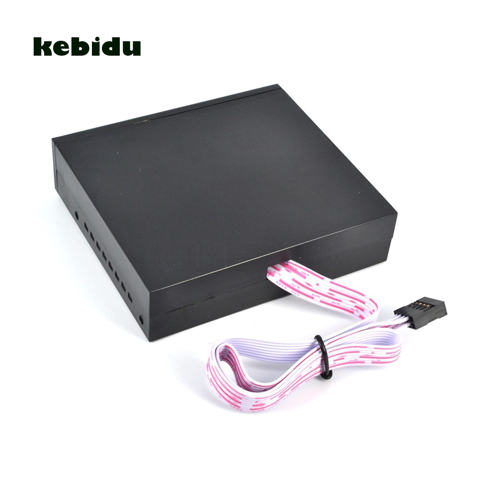 kebidu All in One Internal Card Reader USB 3.5" Floopy Bay Front Panel Card Reader Support SM SD MMC CF XD TF Flash Memory