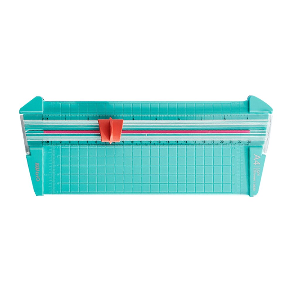 A3/A4/A5 Snijmachine Papier Cutter Art Trimmer Ambachten Foto Plakboek Bladen Diy Office Home Lichtgewicht cutting Cutter: 13930 Green