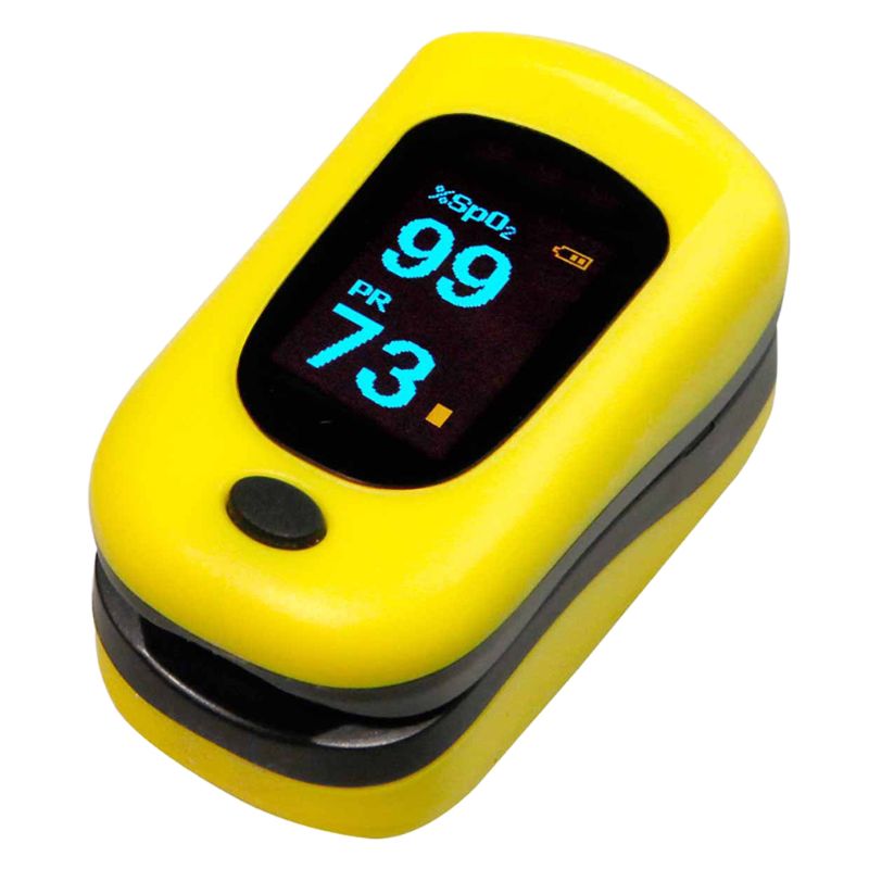 Pulsoximeter Vingertop Vinger SPO2 Hartslag Bloedzuurstofverzadiging Monitor