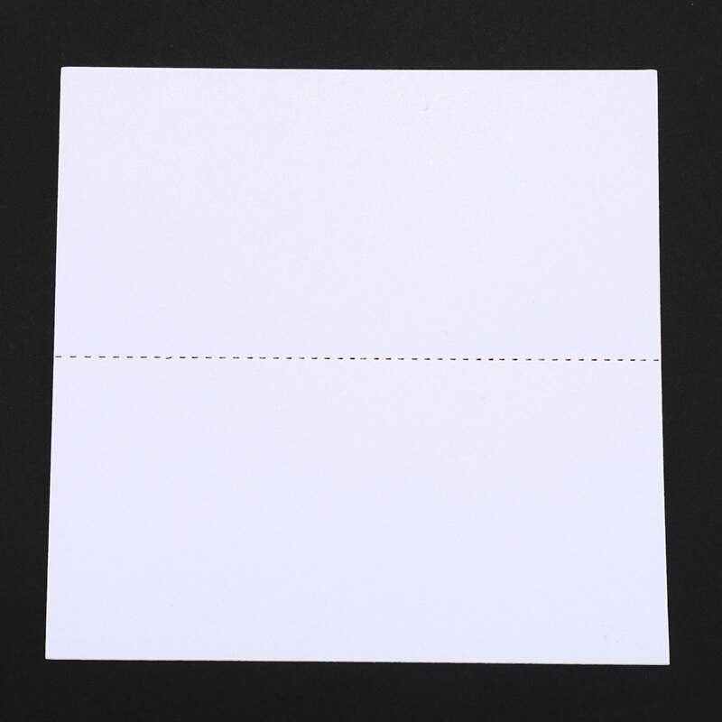 100 Blank Table Name Place Cards, Many Colours - White, Party, Wedding