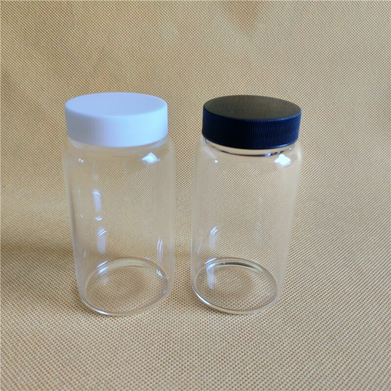 100ml High Borosilicate clear glass sample bottle 50ml screw glass reagent bottle 50ml High borosilicate glass bottle