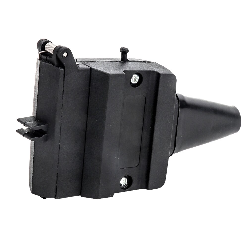 2PCS 12 Pin Car Connector Waterproof Square Shape Adapter Black Blade Wiring Replacement Home Caravan Accessories Trailer Socket