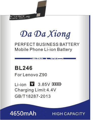 Da Xiong 4550mAh BL246 batería para Lenovo Vibe Shot vibración máxima Z90 Z90-3 Z90-7 para Lenovo Z90 batería