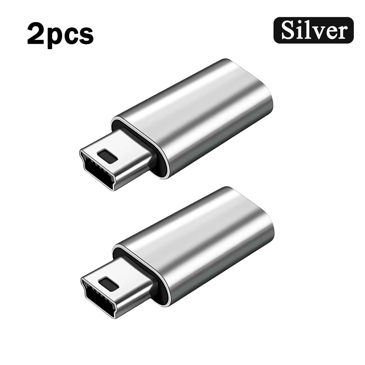 1-3 sztuki Adapter Mini USB męski na żeński typu C do smartfonów z systemem Android Tablet Złącze adaptera USB typu C na Mini USB: orange