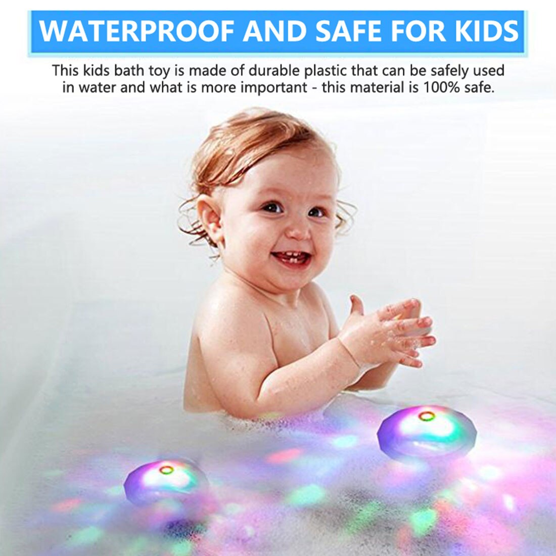 Onderwater Led Disco Licht Pool Licht Drijvende Glow Show Zwembad Tub Spa Lamp Rgb Submersible Led Licht