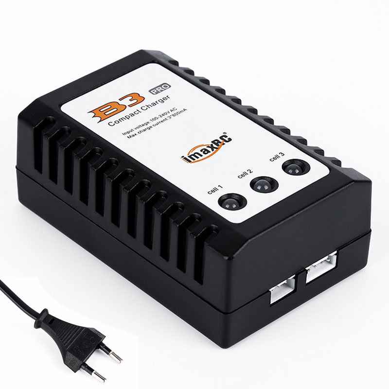 AC100V-240V prise ue/US chargeur de batterie équilibré IMaxRC IMax B3 Pro Compact 2S 3S Lipo chargeur de batterie équilibré pour hélicoptère RC: Or