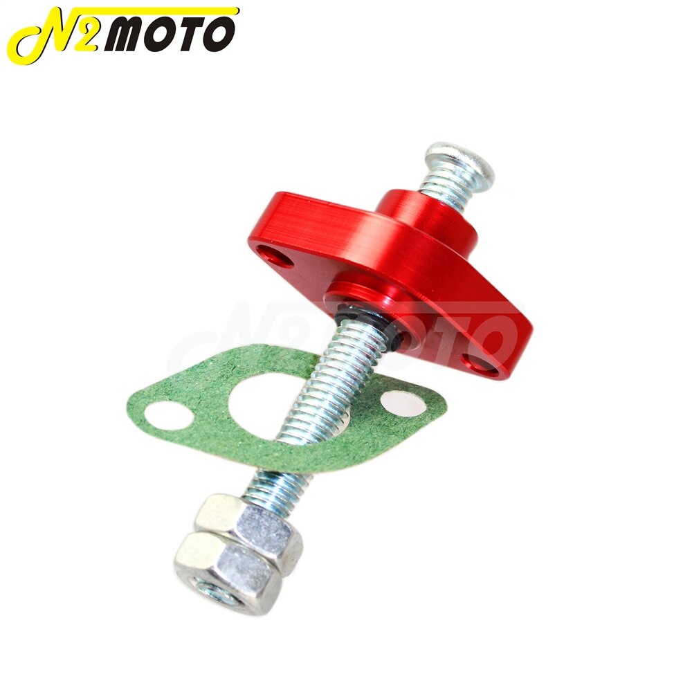 Yamaha yzf 1000 r 1 600 750 600 r 6 1000 punainen manuaalinen nokka jakoketjun kiristin kawasakille off road  kl250 78-84 klx 250 94-96