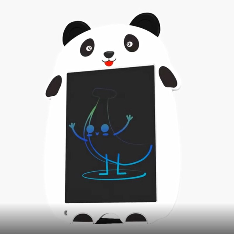Drawing Board 8.5 Inch Cartoon Colorful Writing Board LCD Electronic Drawing Board Panda Smart Board for Kids