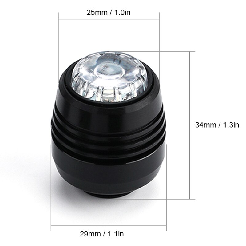 4Pcs Skateboard Night Waarschuwing Led-verlichting Voor Skateboard Longboard