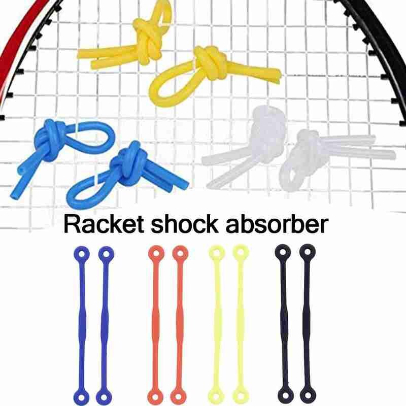 10Pcs Tennis Demper Siliconen Tennisracket Demper Schokdemper Verminderen Racket Vibration Tennis Demper Strips