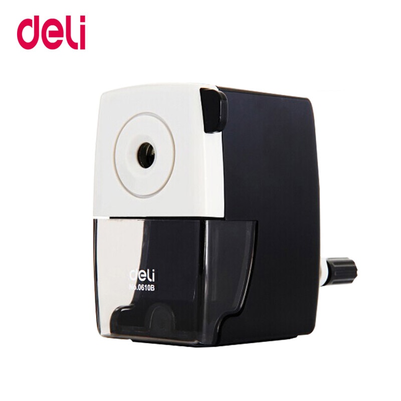Deli Stationery Pencil sharpener office &amp; school supplies mechanical pencil sharpener office accessories manual pencil sharpener